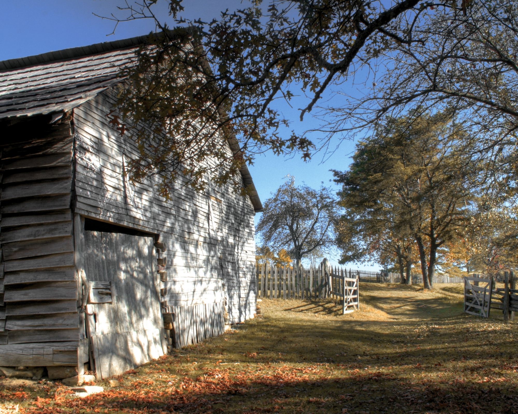 Hensley Settlement barn